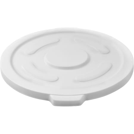 Global Industrial Flat Lid, White, Plastic 240465WH